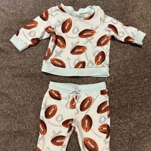 Posh Peanut 2 piece football outfit